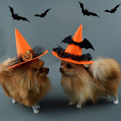 Halloween Pet Hat Non - woven Creative - 0 - Scribble Snacks