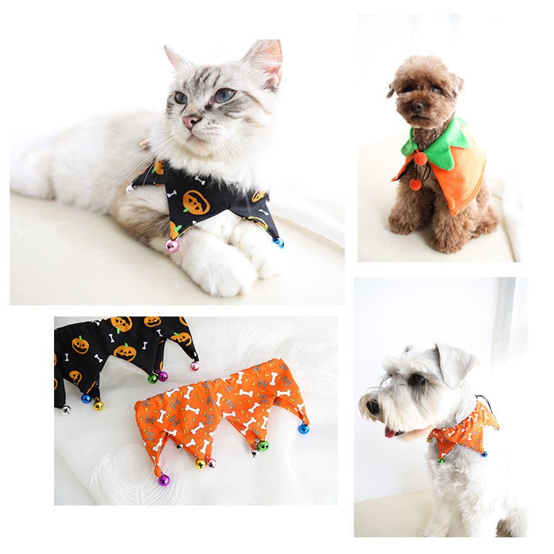 Halloween Pet Pumpkin Cloak Bat Wing Killer Makeover Costume - 0 - Scribble Snacks