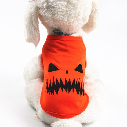 Halloween Pet Pumpkin Clothes - 0 - Scribble Snacks