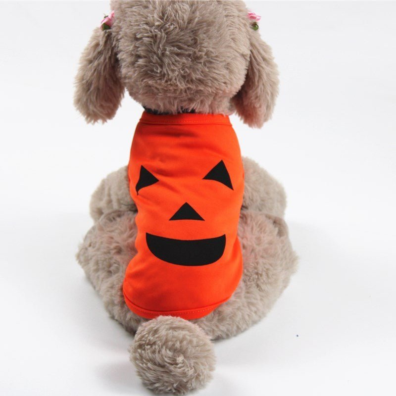 Halloween Pet Pumpkin Clothes - 0 - Scribble Snacks