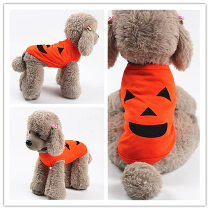 Halloween Pet Pumpkin Clothes - 0 - Scribble Snacks