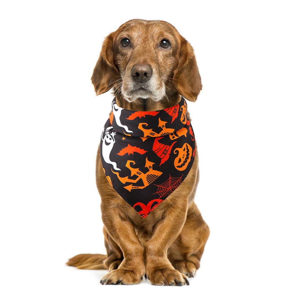 Halloween pet saliva towel - 0 - Scribble Snacks