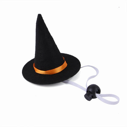 Halloween Pet Suit Wizard Hat Bow Tie - 0 - Scribble Snacks