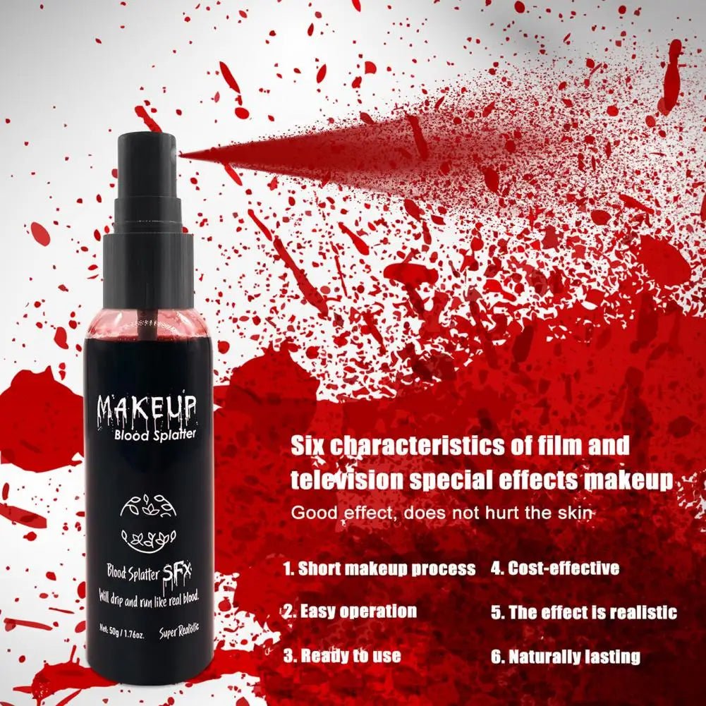 Halloween Plasma Makeup Spray - Halloween - Fake Blood & Joke Props - Scribble Snacks