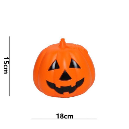 Halloween Plastic Luminous Pumpkin Lamp - 0 - Scribble Snacks