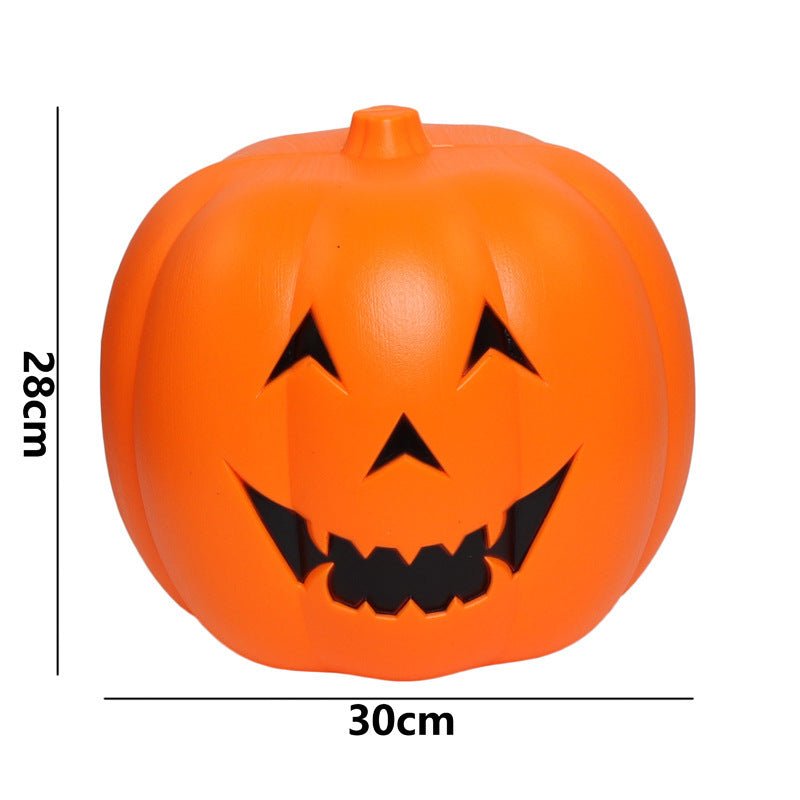 Halloween Plastic Luminous Pumpkin Lamp - 0 - Scribble Snacks