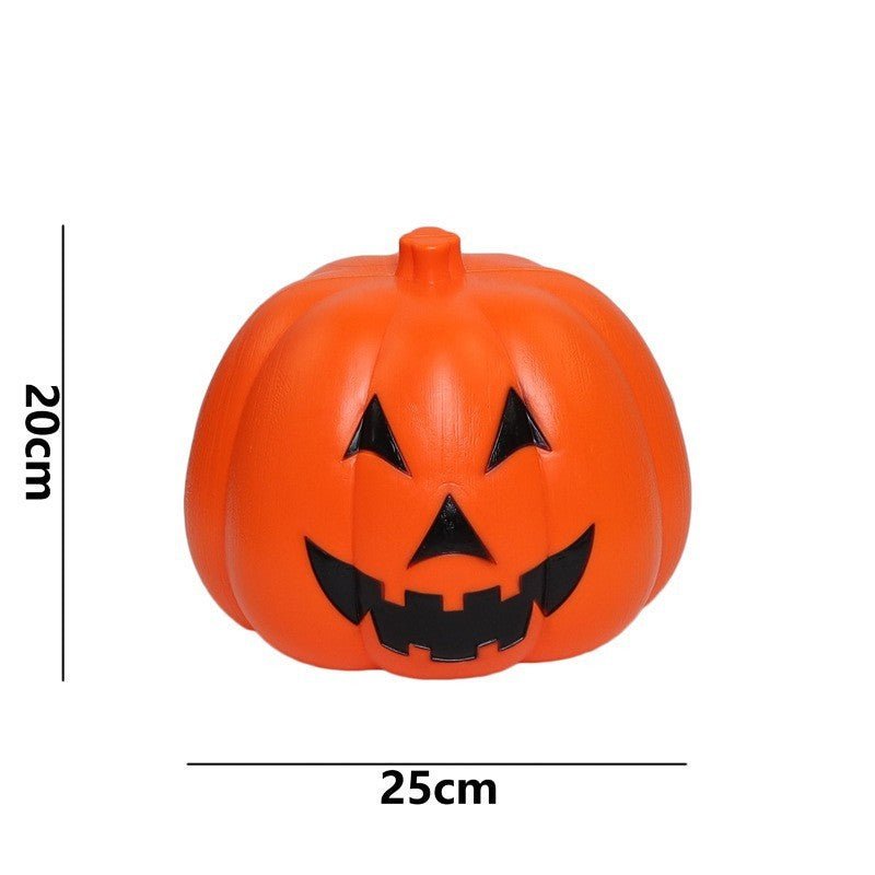 Halloween Plastic Luminous Pumpkin Lamp - 0 - Scribble Snacks