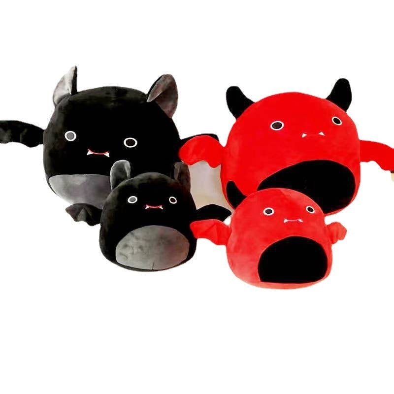 Halloween Plush Toy 8 Bat Plush Toy Cute Soft Plush Dolls - 0 - Scribble Snacks