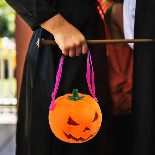 Halloween portable pumpkin lantern - 0 - Scribble Snacks