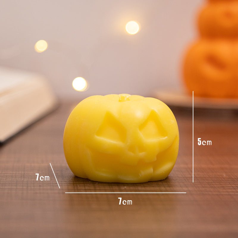 Halloween Pumpkin Aromatherapy Candle Decoration - 0 - Scribble Snacks