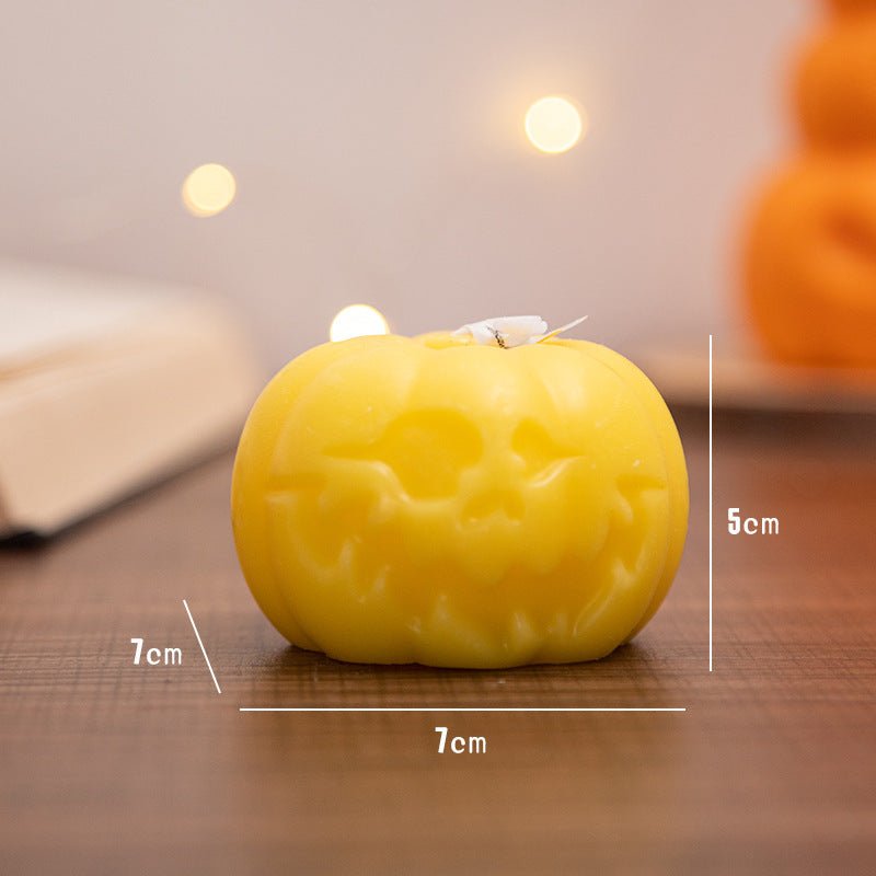 Halloween Pumpkin Aromatherapy Candle Decoration - 0 - Scribble Snacks