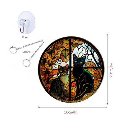 Halloween Pumpkin Bat Ghost Acrylic Hang Decorations - 0 - Scribble Snacks