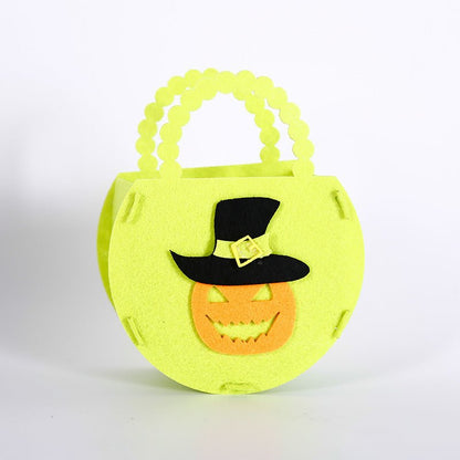 Halloween Pumpkin Candy DIY Handmade Gift Bag - 0 - Scribble Snacks