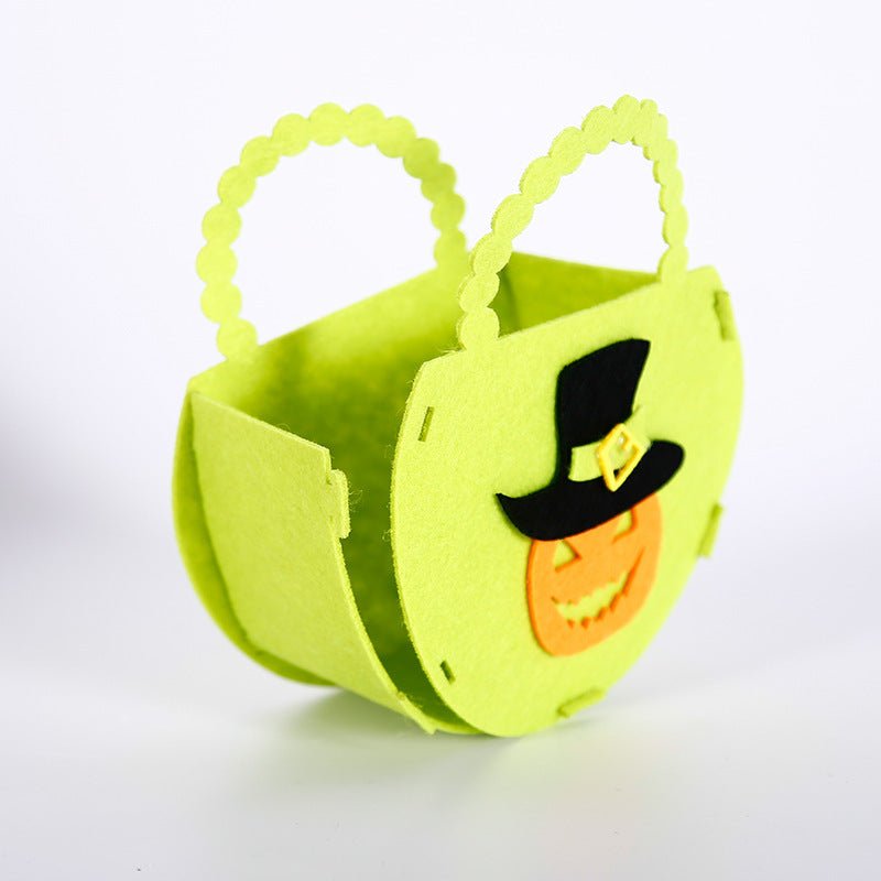 Halloween Pumpkin Candy DIY Handmade Gift Bag - 0 - Scribble Snacks