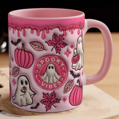 Halloween Pumpkin Ceramic Coffee Mug - 0 - Scribble Snacks