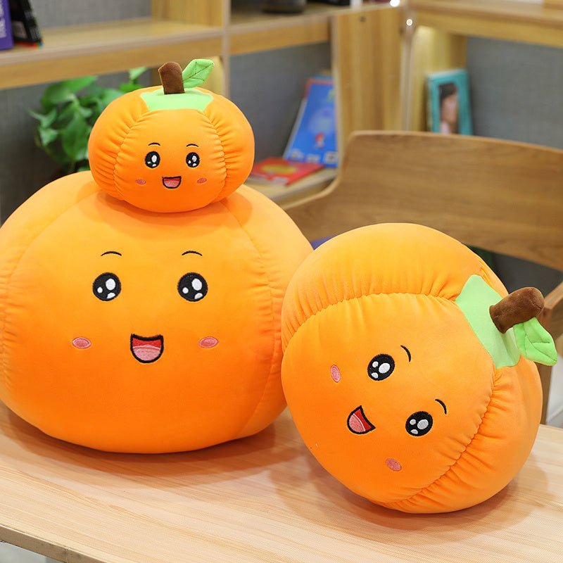 Halloween Pumpkin Doll Plush Toy - 0 - Scribble Snacks