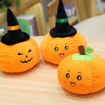 Halloween Pumpkin Doll Plush Toy - 0 - Scribble Snacks