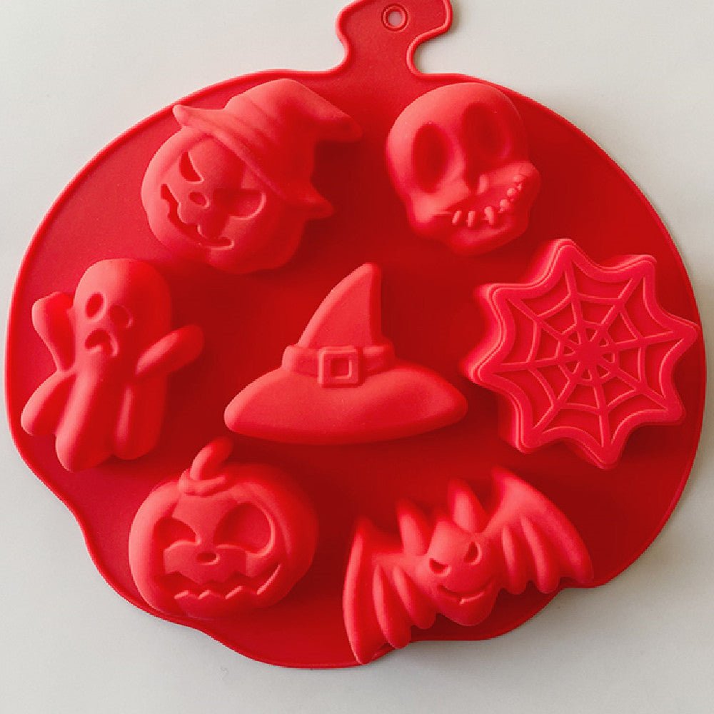 Halloween Pumpkin Ghost DIY Aromatherapy Candle Plaster Mold - 0 - Scribble Snacks