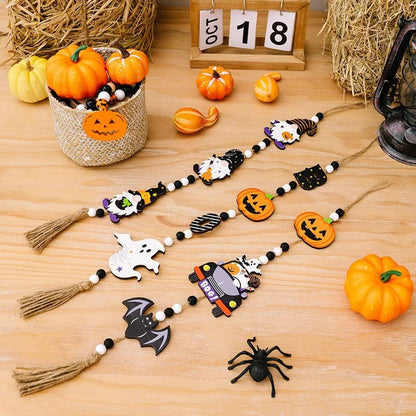 Halloween Pumpkin & Ghost Ornaments - Halloween - Party Banners & Hanging Ornaments - Scribble Snacks