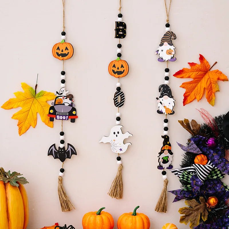 Halloween Pumpkin & Ghost Ornaments - Halloween - Party Banners & Hanging Ornaments - Scribble Snacks