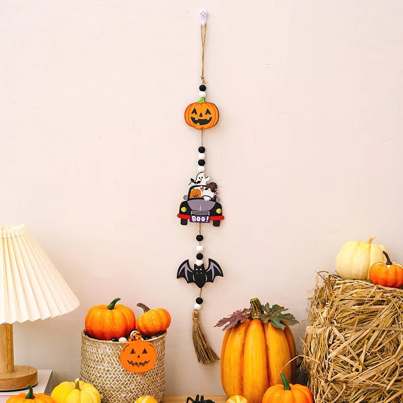 Halloween Pumpkin & Ghost Ornaments - Halloween - Party Banners & Hanging Ornaments - Scribble Snacks