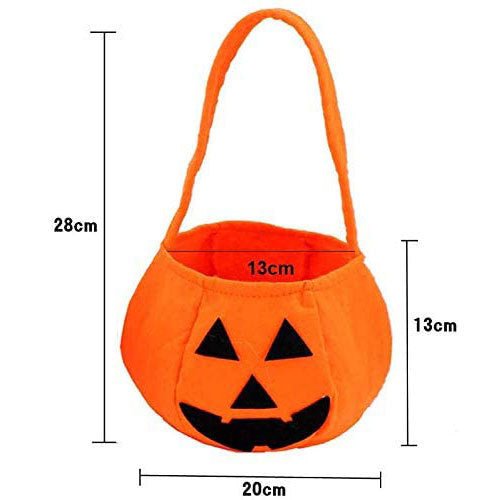 Halloween pumpkin head candy bag - 0 - Scribble Snacks