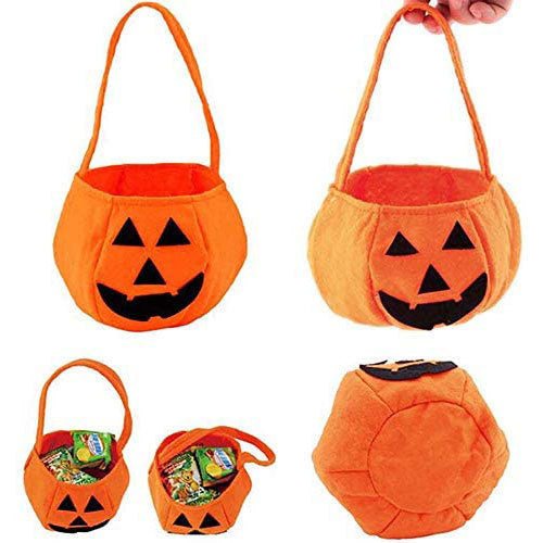 Halloween pumpkin head candy bag - 0 - Scribble Snacks