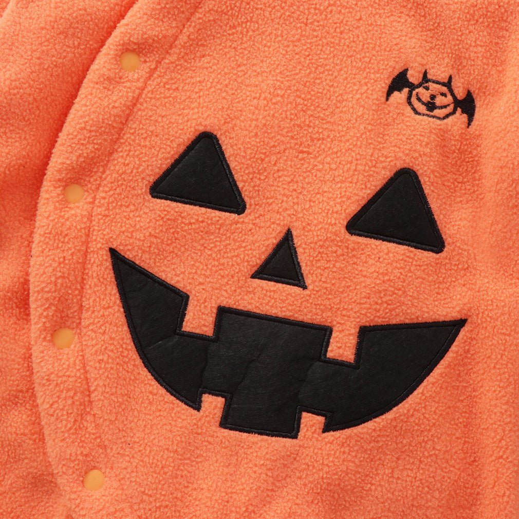 Halloween Pumpkin Hoodie - 0 - Scribble Snacks