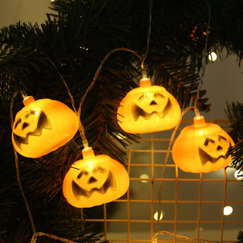 Halloween Pumpkin LED String Light - 0 - Scribble Snacks