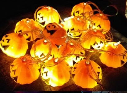 Halloween Pumpkin LED String Light - 0 - Scribble Snacks