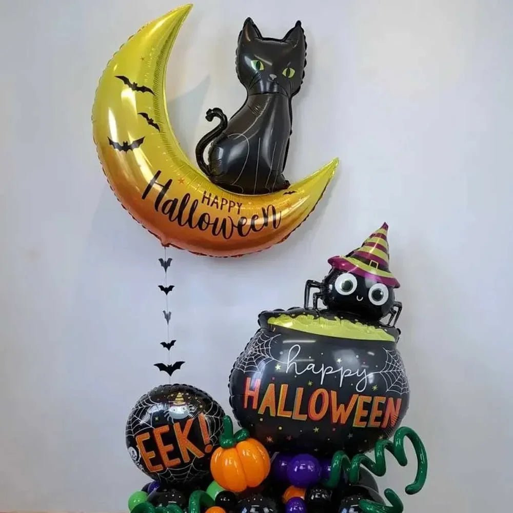 Halloween Pumpkin Mummy Foil Balloons - Halloween - Balloons & Garlands - Scribble Snacks