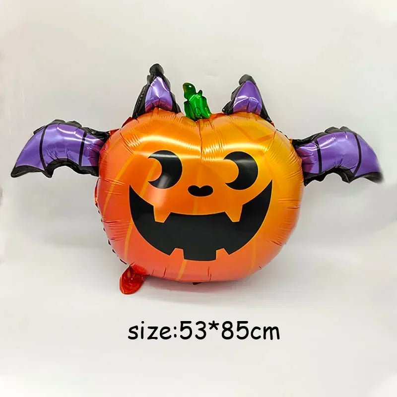 Halloween Pumpkin Mummy Foil Balloons - Halloween - Balloons & Garlands - Scribble Snacks