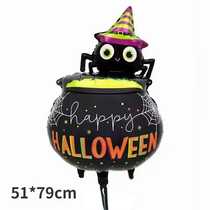 Halloween Pumpkin Mummy Foil Balloons - Halloween - Balloons & Garlands - Scribble Snacks