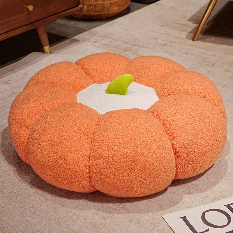 Halloween Pumpkin Pillow Large Plush Toy - 0 - Scribble Snacks