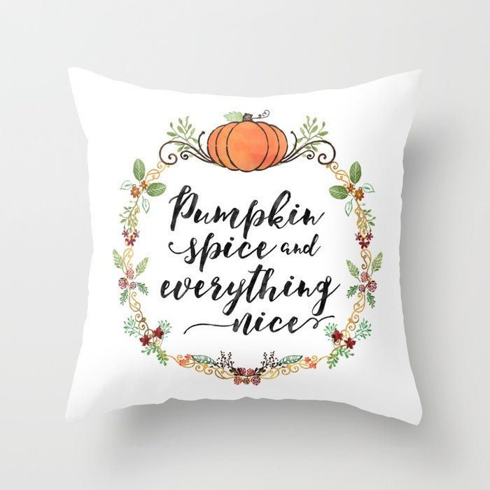 Halloween pumpkin pillowcase - 0 - Scribble Snacks