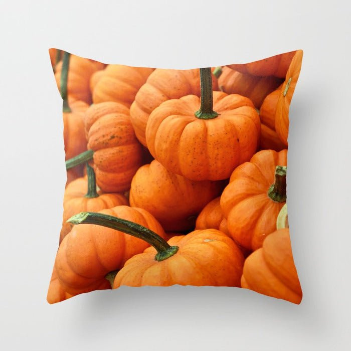 Halloween pumpkin pillowcase - 0 - Scribble Snacks