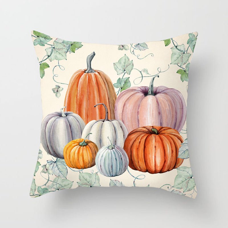 Halloween pumpkin pillowcase - 0 - Scribble Snacks