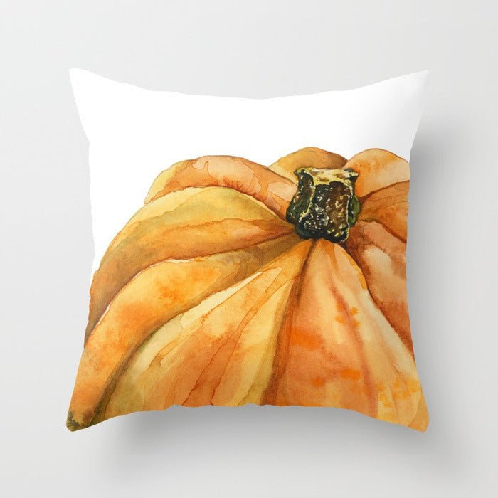 Halloween pumpkin pillowcase - 0 - Scribble Snacks