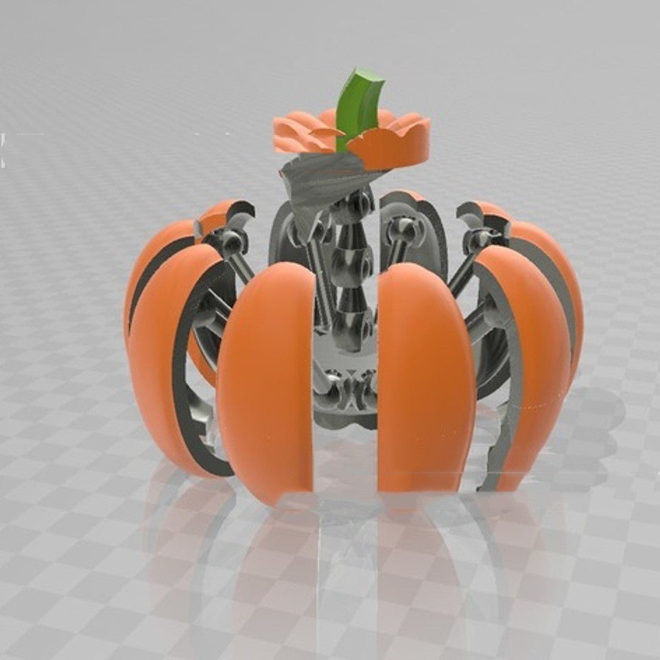 Halloween Pumpkin Spider Toy - 0 - Scribble Snacks