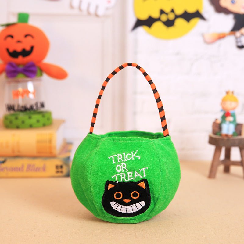 Halloween pumpkin tote bag - 0 - Scribble Snacks