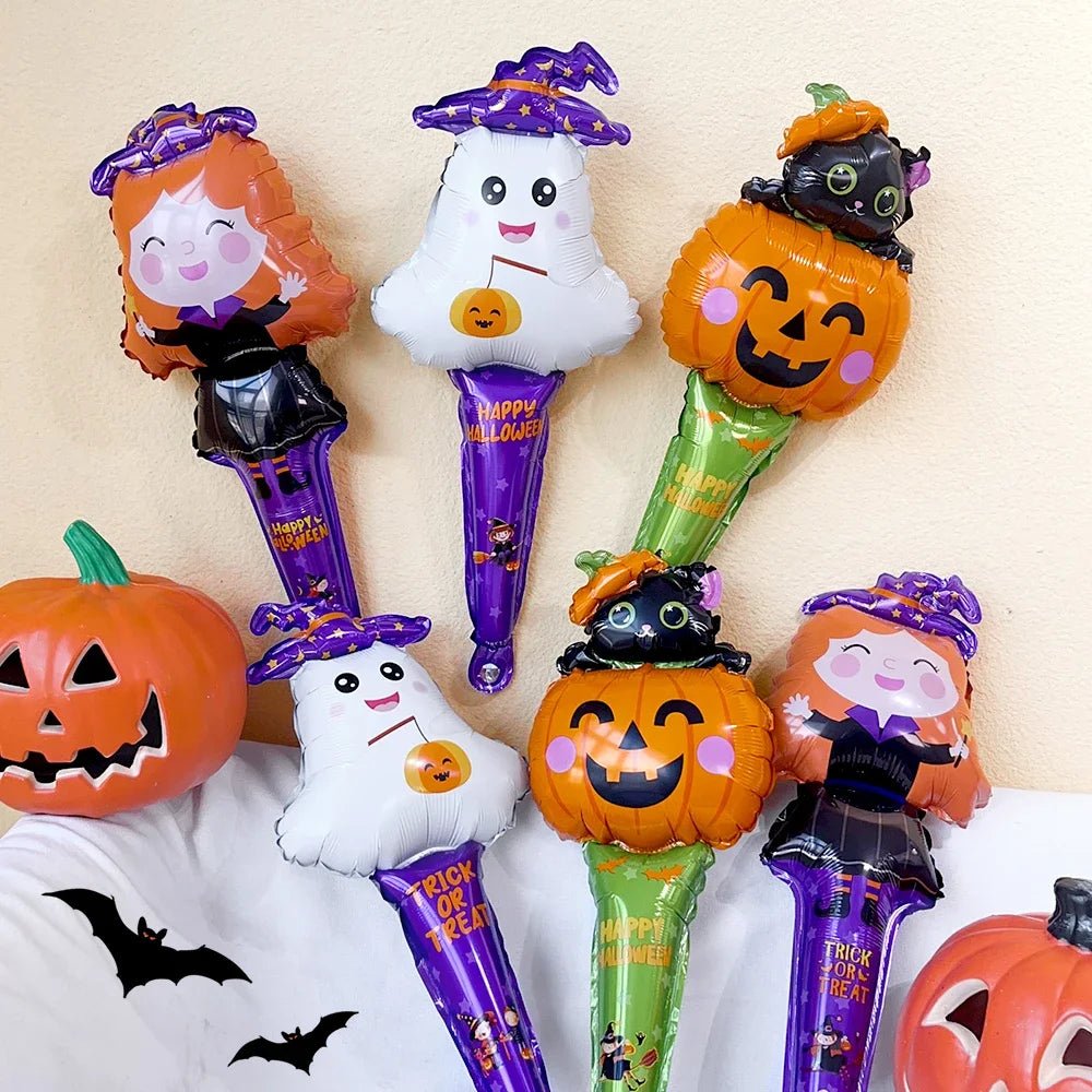 Halloween Pumpkin Witch Ghost Balloons - Halloween - Balloons & Garlands - Scribble Snacks