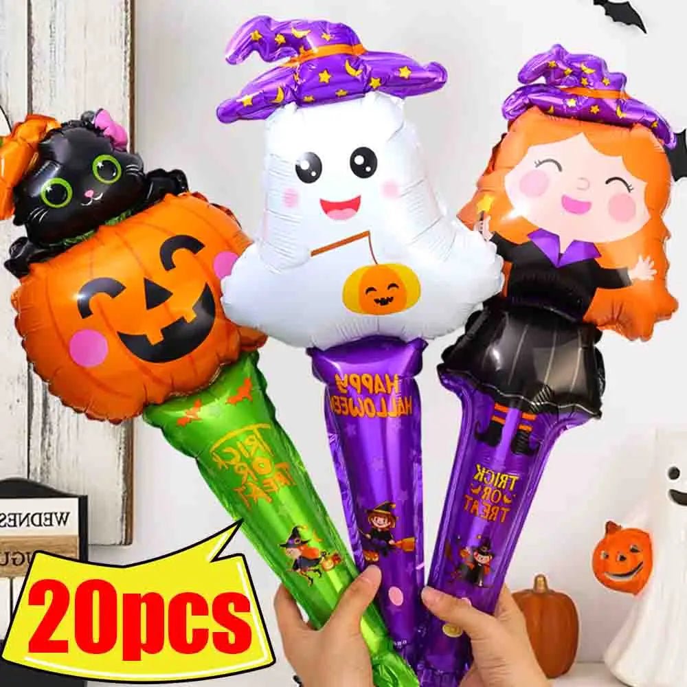 Halloween Pumpkin Witch Ghost Balloons - Halloween - Balloons & Garlands - Scribble Snacks