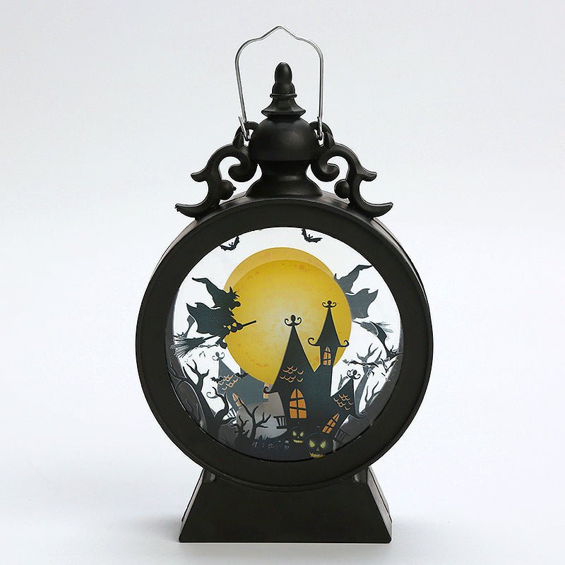 Halloween Retro Candle Portable Storm Lantern - 0 - Scribble Snacks