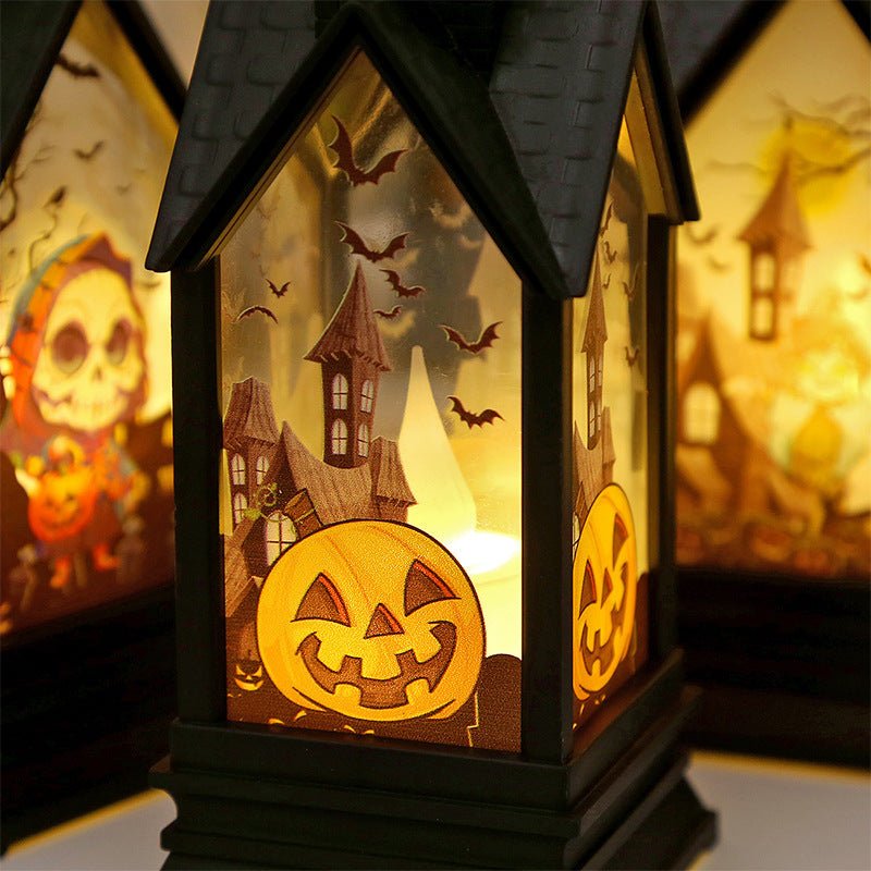 Halloween Retro Pendant Small Night Lamp - 0 - Scribble Snacks