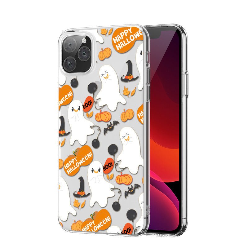 Halloween Series Clear Silicone Protective Case - 0 - Scribble Snacks