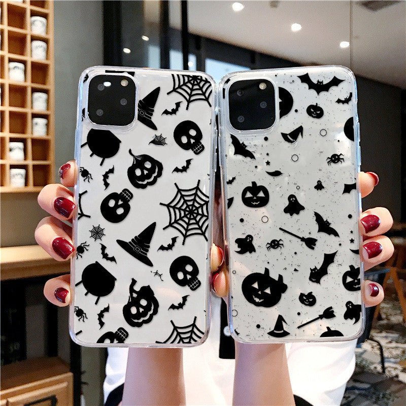 Halloween Series Clear Silicone Protective Case - 0 - Scribble Snacks