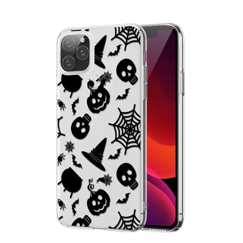 Halloween Series Clear Silicone Protective Case - 0 - Scribble Snacks