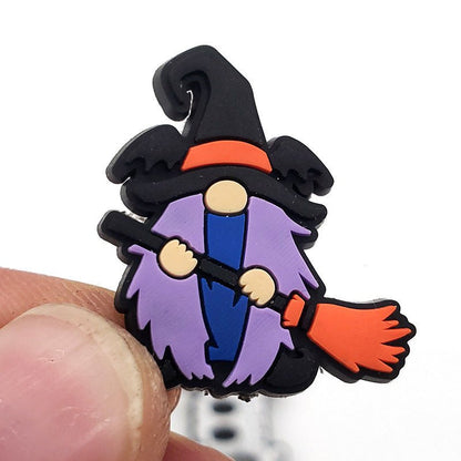 Halloween Series Soft Plastic Shoe Flower Decorative Button - 0 - Scribble Snacks