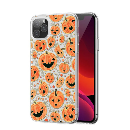 Halloween Series Transparent Silicone Phone Case - 0 - Scribble Snacks