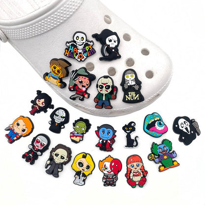 Halloween Shoe Buckle Accessory Sticker - 0 - Scribble Snacks